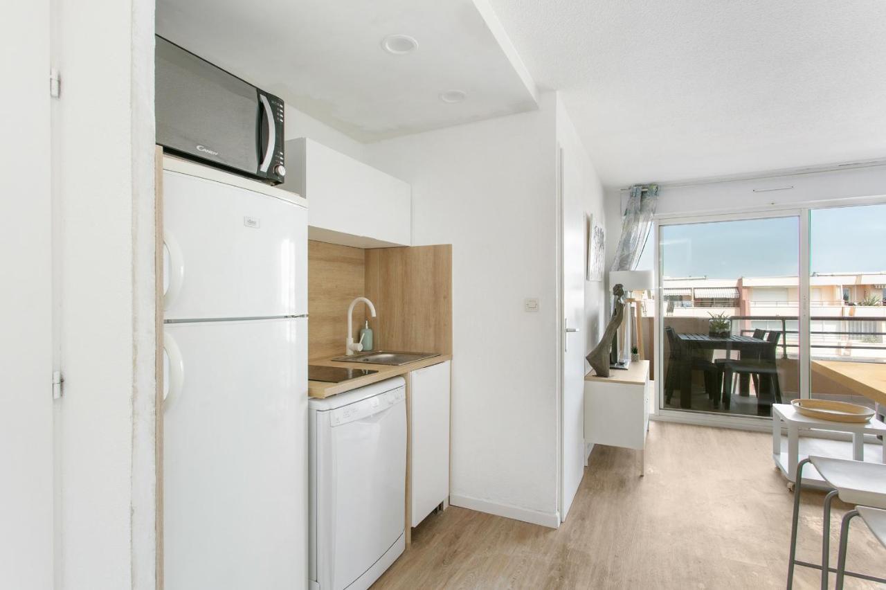 Sète Appartement T3 Terrasse Vue Sur Mer, Piscine, Parking, Wifi Et Clim מראה חיצוני תמונה