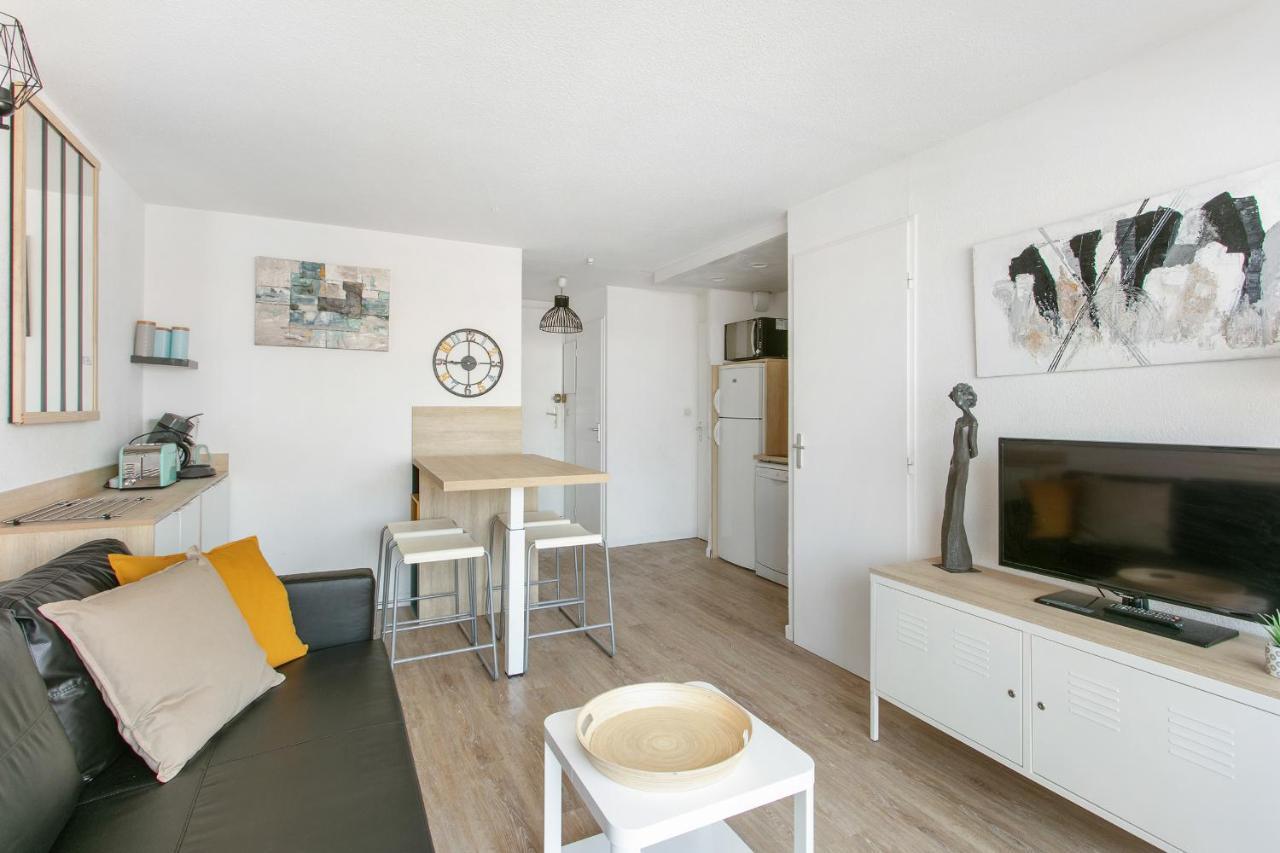 Sète Appartement T3 Terrasse Vue Sur Mer, Piscine, Parking, Wifi Et Clim מראה חיצוני תמונה