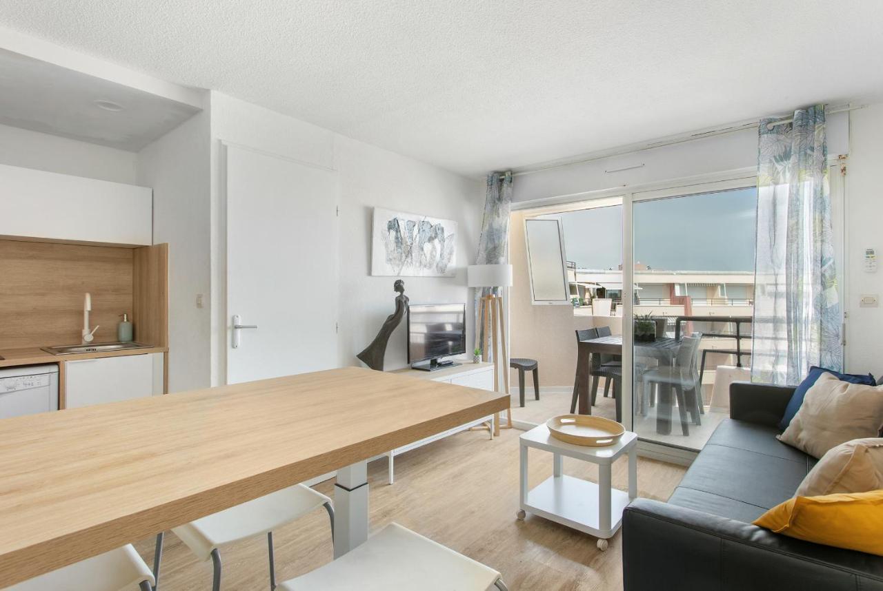 Sète Appartement T3 Terrasse Vue Sur Mer, Piscine, Parking, Wifi Et Clim מראה חיצוני תמונה