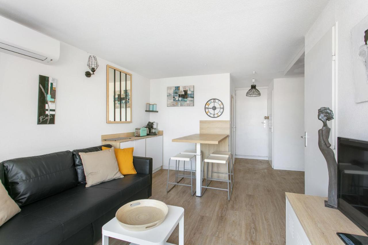 Sète Appartement T3 Terrasse Vue Sur Mer, Piscine, Parking, Wifi Et Clim מראה חיצוני תמונה